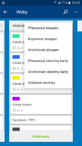 Trello ukázka