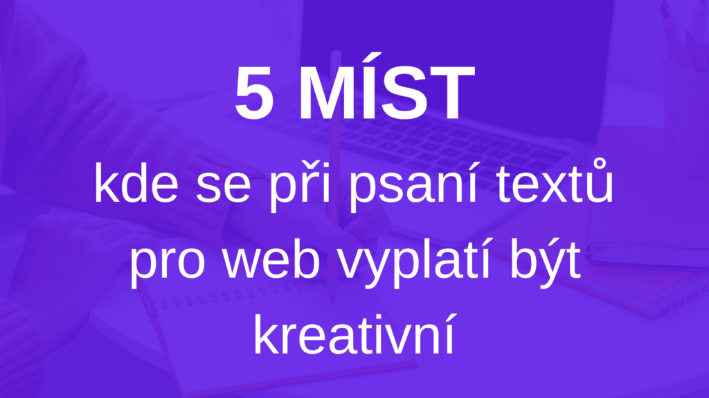 5 míst na webu, kde být kreativní